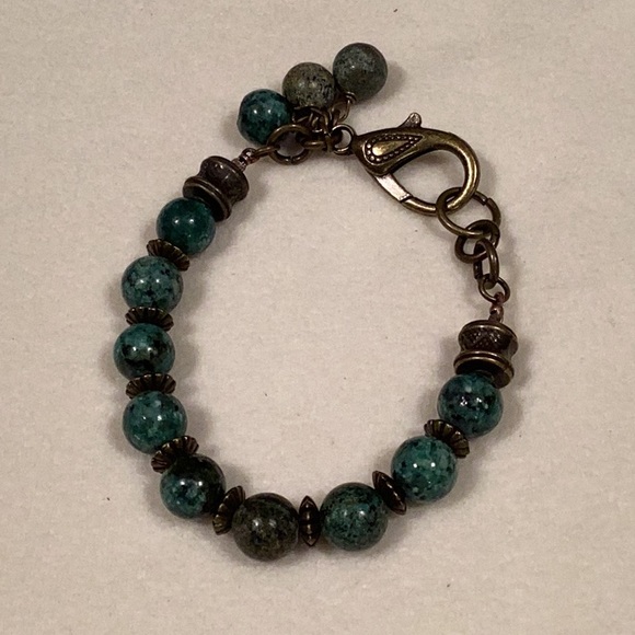 African Turquoise Bracelet - Picture 3 of 3